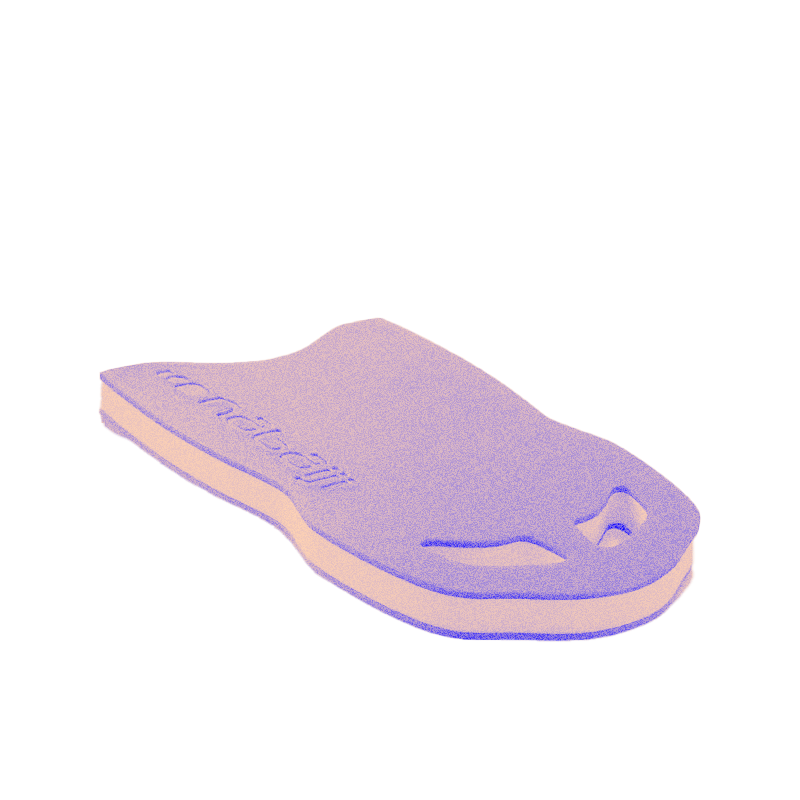 planche de natation en bichromie